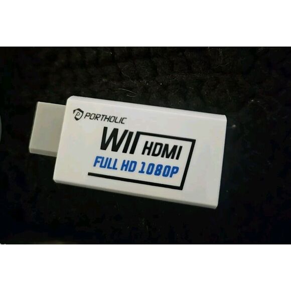 Portholic Nintendo Wii HDMI Converter.‎ Full HD 1080P - Picture 1 of 4